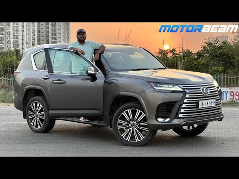 Lexus LX500d - Craziest Japanese SUV In India | @MotorBeam