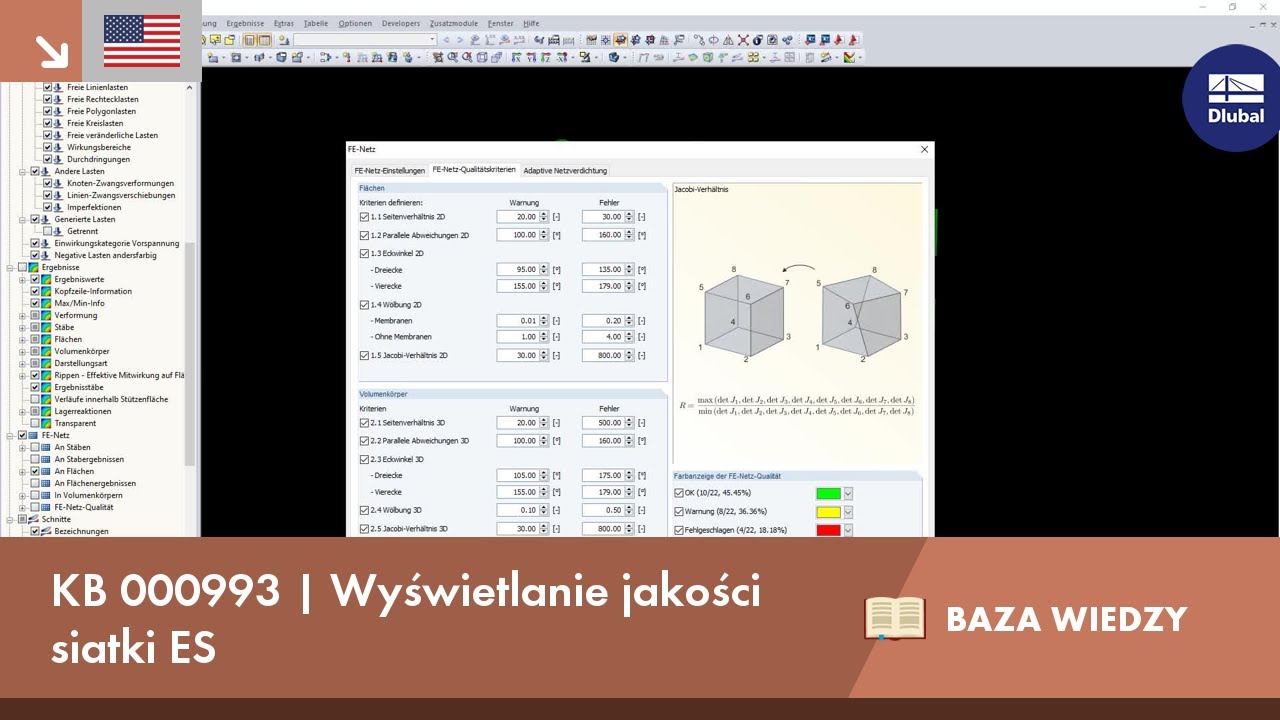 KB 000993 | Wyświetlanie jakości siatki ES