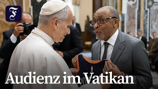 Papst Leo XIV. empfängt Hollywood-Größen