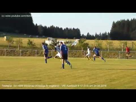 SV 1908 Wildenau - VfB Auerbach 0:12 (0:8), Testspiel am 24.06.2016