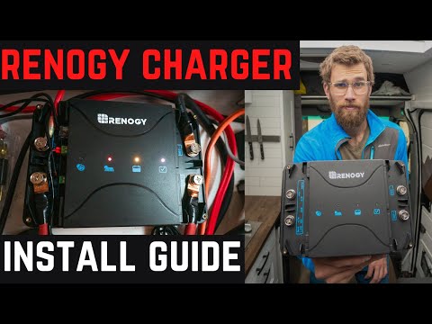 Renogy DC to DC Charger Install in Off-grid Campervan Solar System