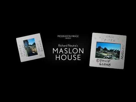 Richard Neutra's Maslon House Trailer