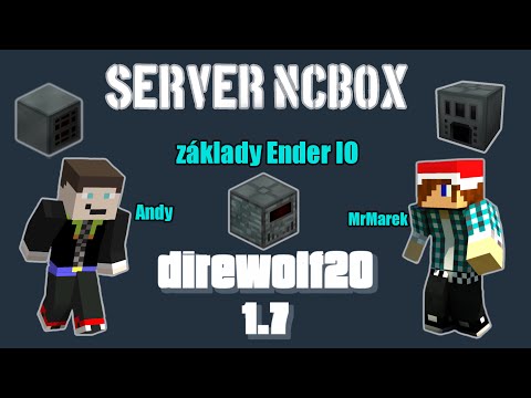 A&G - ►Server NCBox◄ w/Marek [Díl 1. učím Ender IO!]