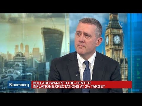 Fed's Bullard on Interest Rates, U.S. Economy, Inflation