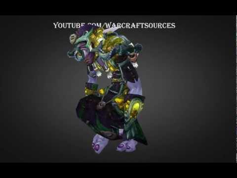 Troll Druid Tier 13 armor set - T13 - Deep Earth Vestments / Regalia / Battlegarb