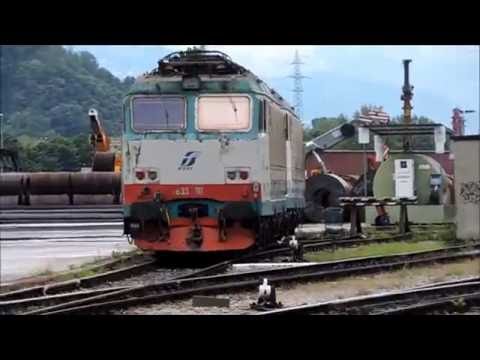 Manovre a Lecco Maggianico.  Shunting movements in Lecco Maggianico. P1