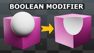Download the video "Boolean Modifier For Beginners | Blender Tutorial"