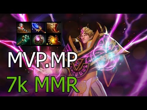 Dota 2 MVP.MP 7k MMR plays Invoker