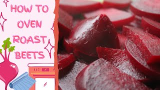 How To ROAST Beets in the Oven | Easy Peasy