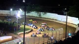 preview picture of video 'Port Royal Speedway USAC and ARDC Highlights 6-08-13'