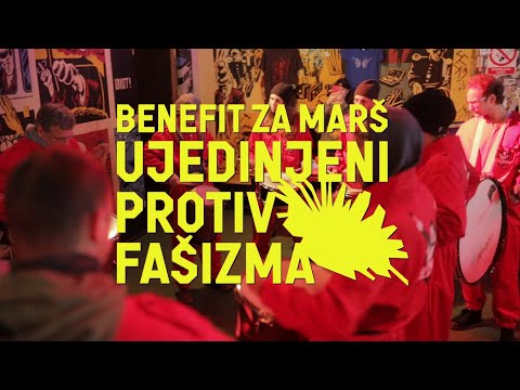 Benefit za marš Ujedinjeni protiv fašizma: Zli bubnjari, Dunjaluk, Veja, Šumski,  Ponor, Neon Lies