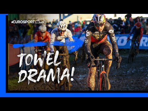 Wout van Art overcomes towel drama to win Dublin Cyclo-cross World Cup | Eurosport