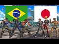 KOF Brazil Vs Japan Team Battle