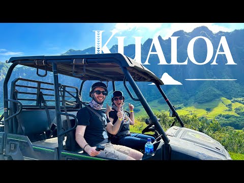 VLOG: 2 Hour UTV Raptor Tour at Kualoa Ranch | Jurassic Valley & Waiahole Poi Factory! #kualoaranch