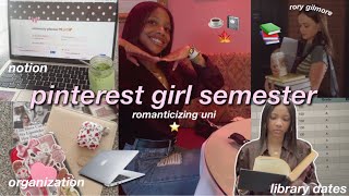 how i ROMANTICIZE school (pinterest inspired, library & cafe dates, aesthetic)