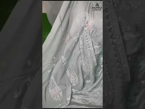 Anamsa 276 Heavy Pure Faux Georgette Wholesale Pakistani Salwar Suit – product video thumbnail