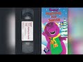Barney Waiting For Santa 1990 1996 VHS Release Canadian Release