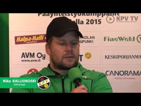 KPV - AC Kajaani su 27.9.2015 - Lehdistötilaisuus