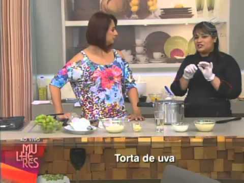 Filé ao molho madeira e Torta de uva - Receita 22/11/2012