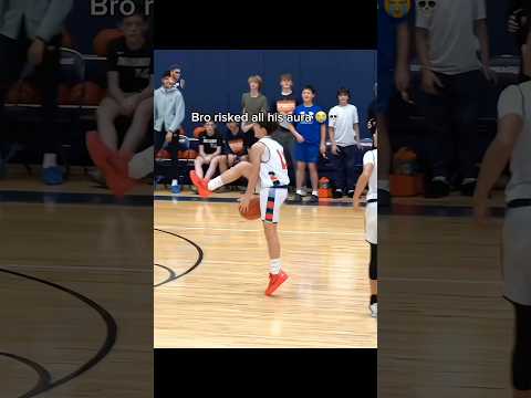 Bro Risked All His Aura For This 😭💀 #basketball