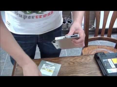 Medion Akoya P6612 adding 2nd HDD / SSD using DVD / optical drive bay with HDD Caddy