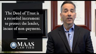Promissory Note and Deed of Trust Explained by Texas Attorney Victor Maas