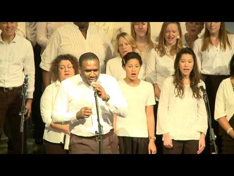 Hillingdon Community Gospel Choir, opening two songs of 'This is Christmas' concert 2011