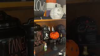 ~!* Halloween RAE DUNN Sneak Peek China cabinet Tour~!*