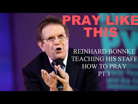 PRAYER PT 1: REINHARD BONNKE