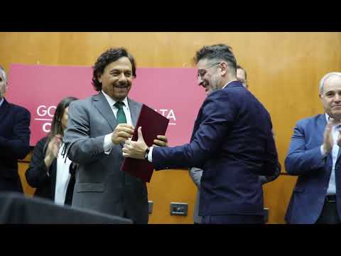 El gobernador Sáenz puso en funciones a nuevos funcionarios del Ejecutivo