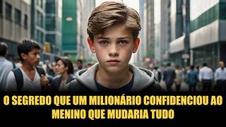 O SEGREDO QUE UM MILIONÁRIO CONFIDENCIOU AO MENINO QUE MUDARIA TUDO