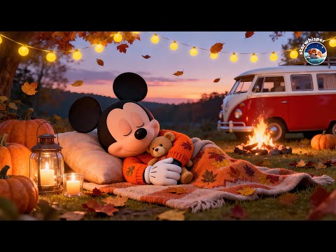 Autumn Peace 🍁 Peaceful Piano Melodies for Stress Relief & Restful Sleep | 4K Cozy Fall Scenery