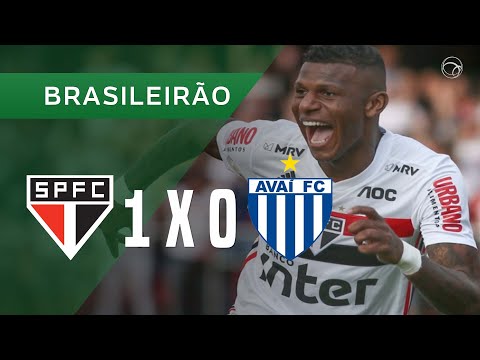 SÃO PAULO 1 X 0 AVAÍ - GOL - 20/10 - CAMPEONATO BRASILEIRO 2019