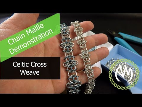 Chain Maille Weave Tutorial - Celtic Cross Weave