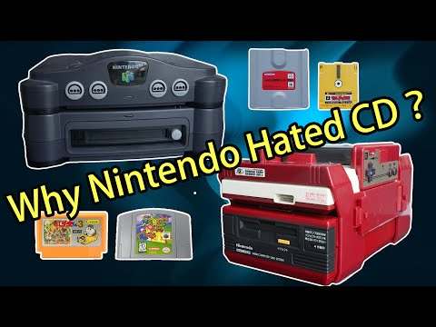Why Nintendo Hated CDs ? (A Look at Famicom Disk System & N64DD)