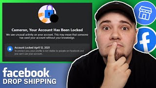 Account Has Been Locked - Facebook Marketplace Dropshipping Account Shut Down