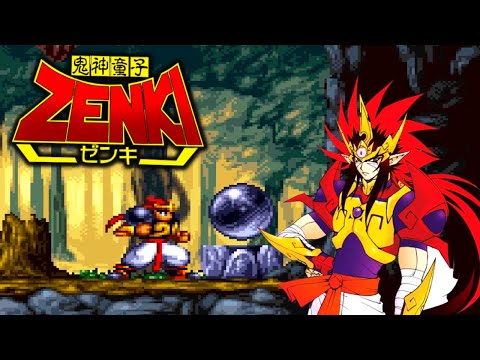 Kishin Douji Zenki: Battle Raiden (SNES) Gameplay