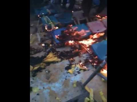 AIK - IFK Göteborg 2012. Brinner på Norra