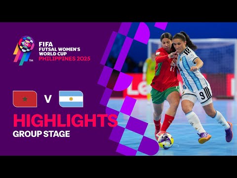 Morocco vs Argentina | Highlights | FIFA Futsal Women's World Cup 2025™