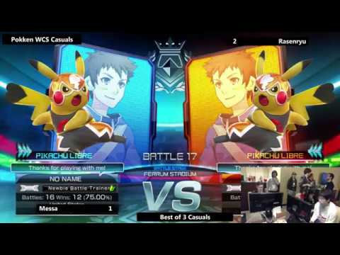 WCS 2017 Pokken Casuals - Uho (P. Libre) vs. Fabilous (P. Libre)