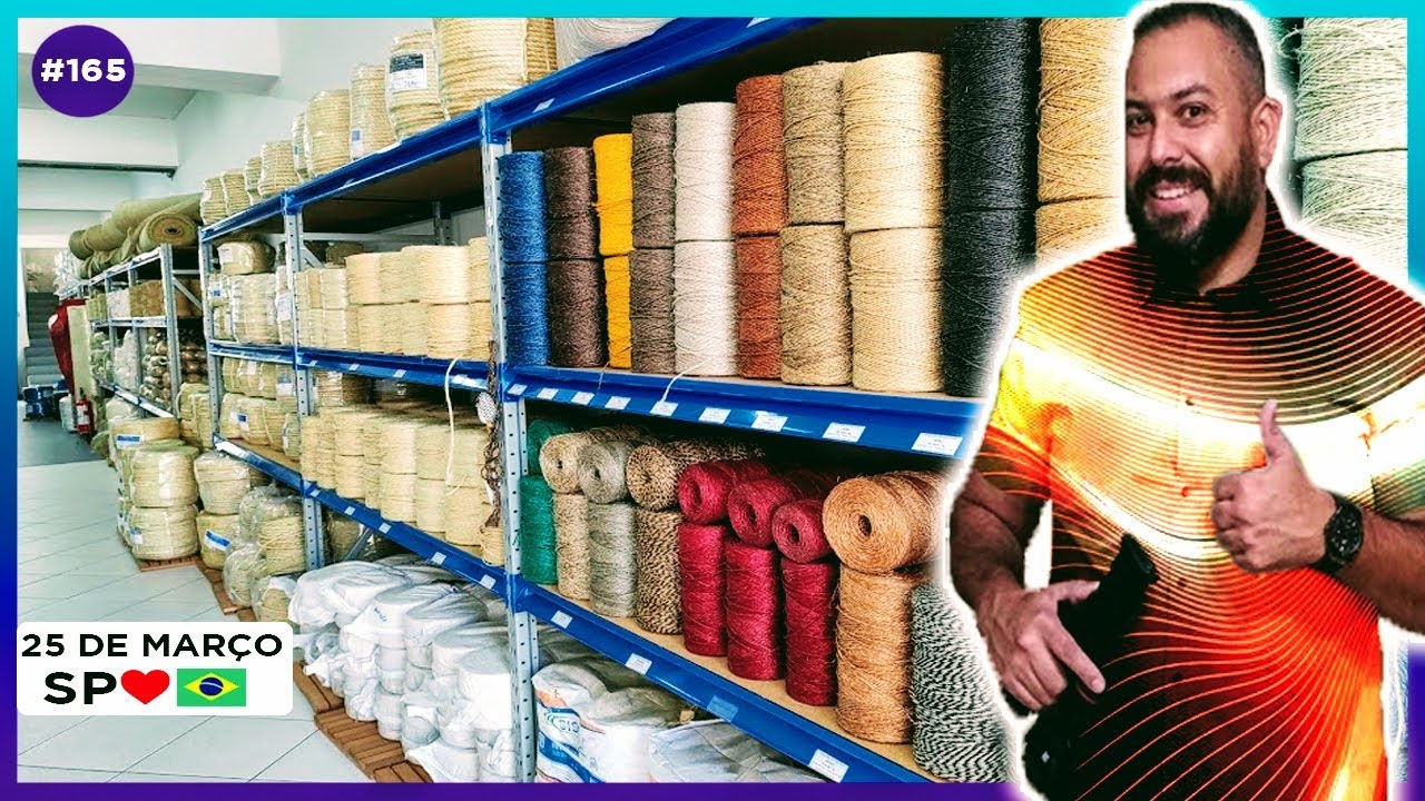 Watch Now CORDAS DE SISAL LOJA DE FÁBRICA /FIBRAS NATURAIS PARA ARTESANATO 25 DE MARÇO - SISALSUL #165 CORDAS DE SISAL LOJA DE FÁBRICA /FIBRAS NATURAIS PARA ARTESANATO 25 DE MARÇO - SISALSUL #165