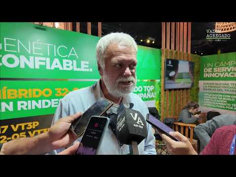 Ernesto Cruz, the world record for corn production challenges direct sowing