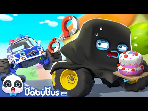 El Coche Monstruo Que Robó el Pastel | Mecánico Bebé Panda | Canciones Infantiles | BabyBus Español
