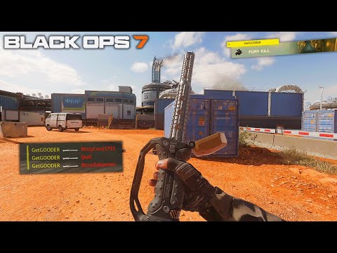 My FIRST GAMES MELEE'ING on Black Ops 7