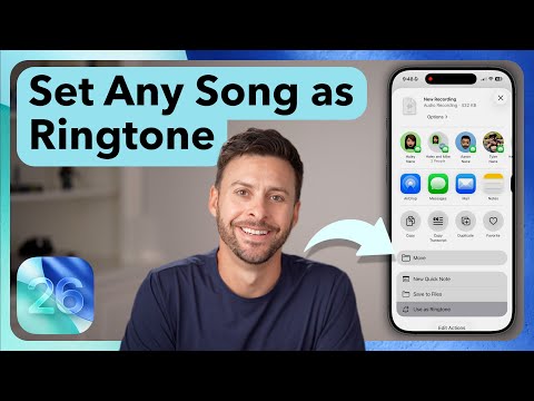 How To Set Any Song As Ringtone On iPhone (iOS 26)