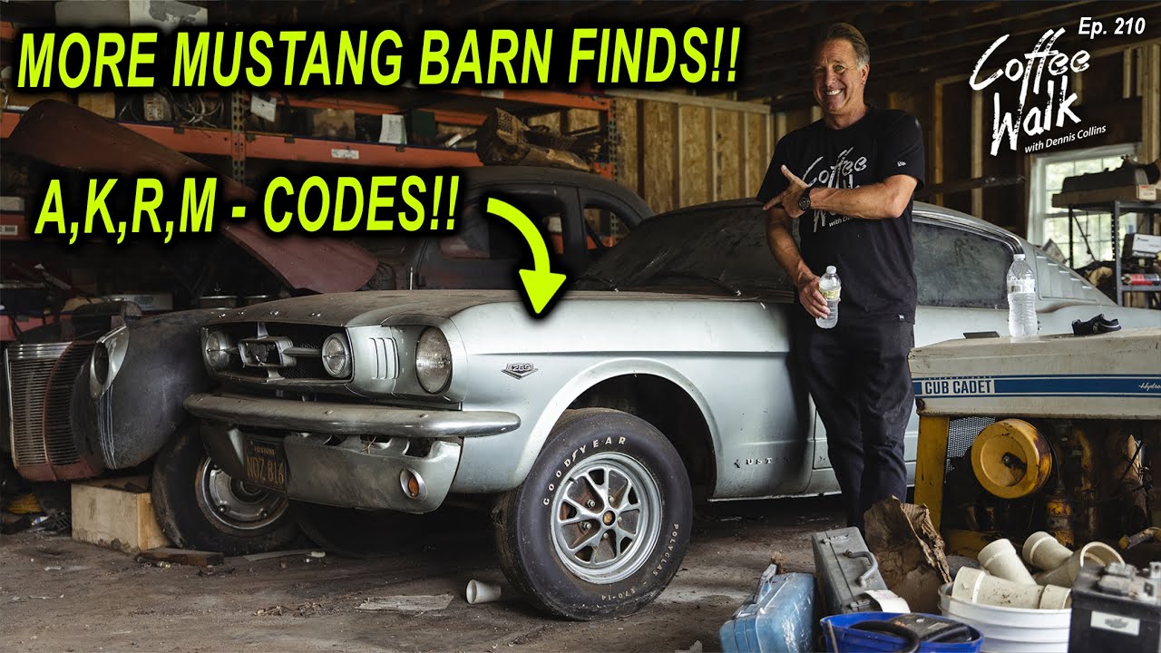 Barn Find: 4 Incredibly Rare Mustangs!!