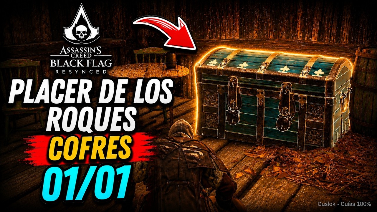 Placer De Los Roques Todos Los Cofres 100% | Assassin’s Creed Black Flag Resynced