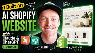 l Built an AI Shopify Website with Claude and ChatGPT