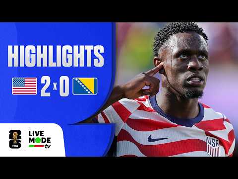 Estados Unidos 2-0 Bósnia (WC 2026)
