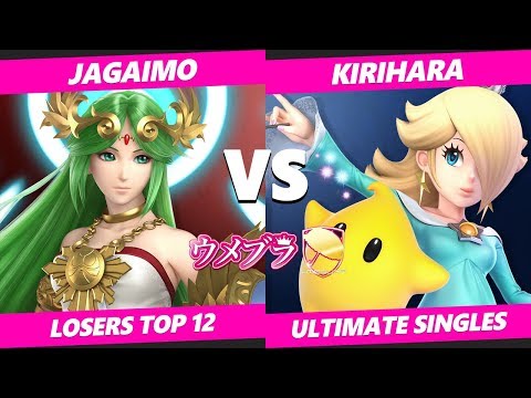Umebura SP5 SSBU - Jagaimo (Palutena) Vs Kirihara (Rosalina) Smash Ultimate Tournament Losers Top 12